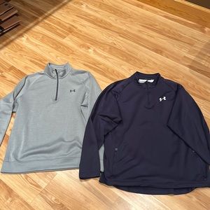 Two under armour pullovers sold as set